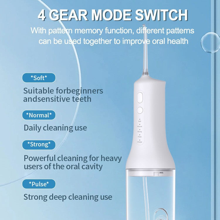 Sonic Electric Toothbrush and Water Flosser Set Two-In-One Oral Care Kit